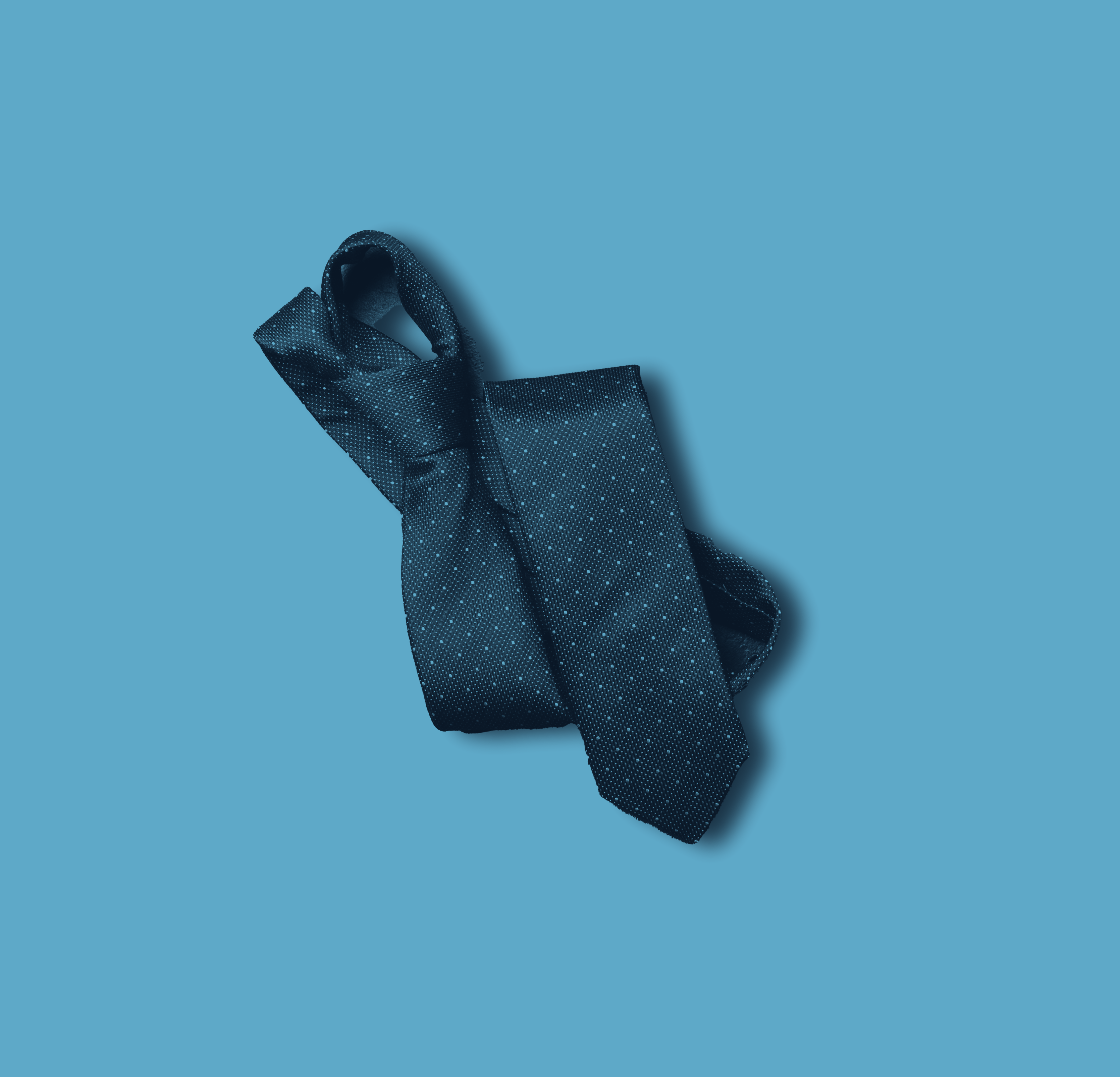 Image of a bunched up necktie.